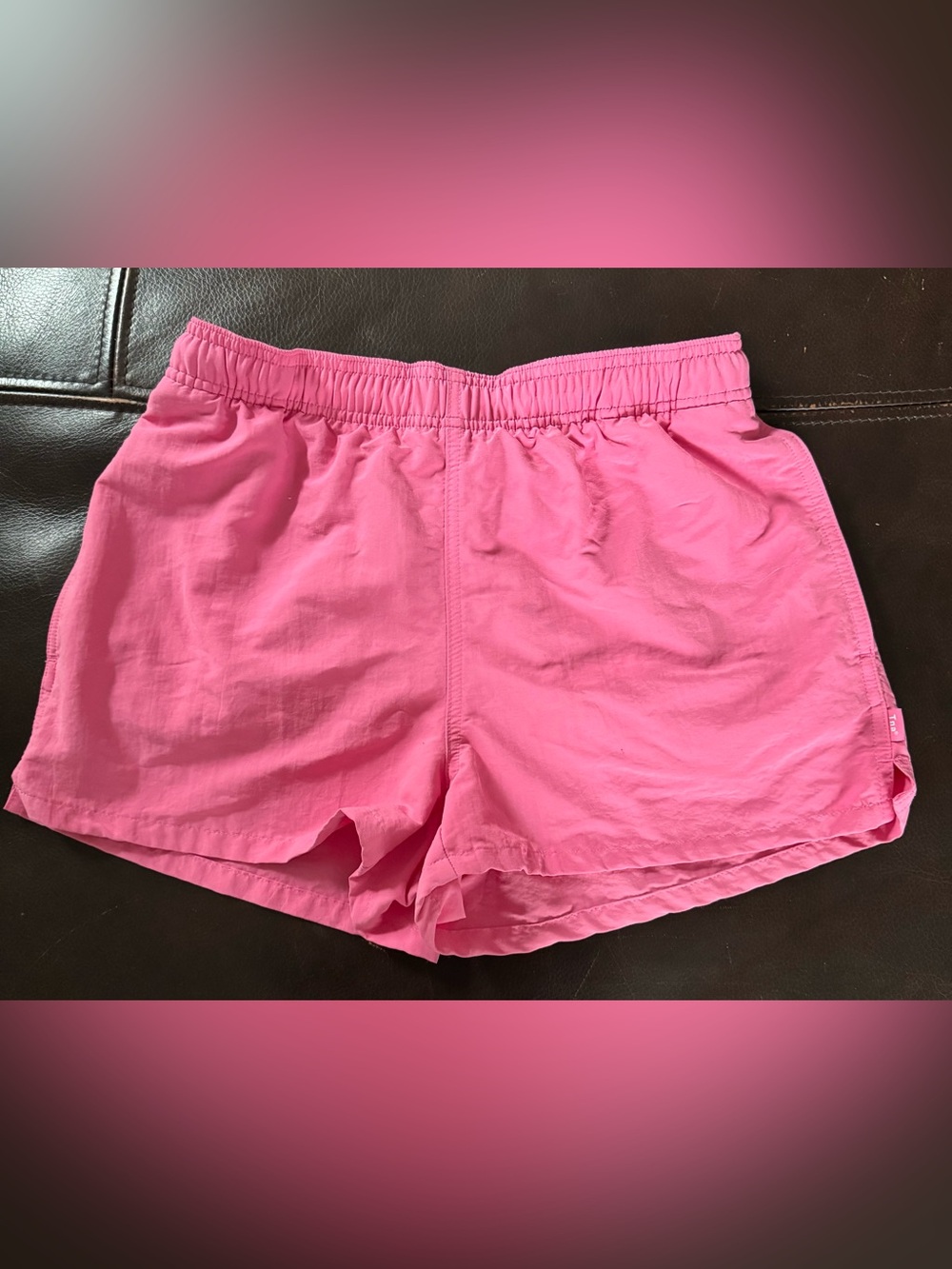Aritzia Tna Women's Pink Elastic Waist Drawstring Shorts